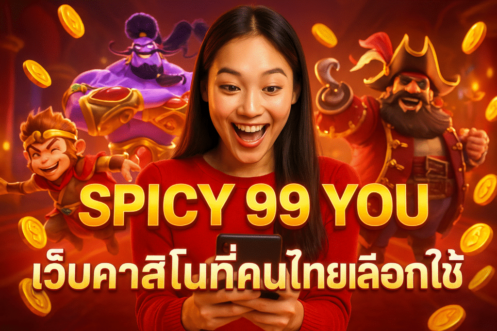 SPICY 99 YOU เว็บคาสิโนที่คนไทยเลือกใช้